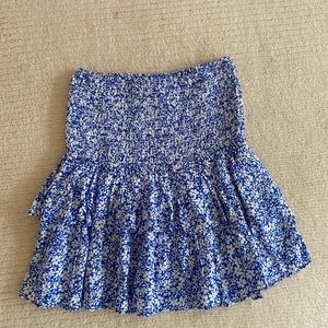 super cute mini blue skirt